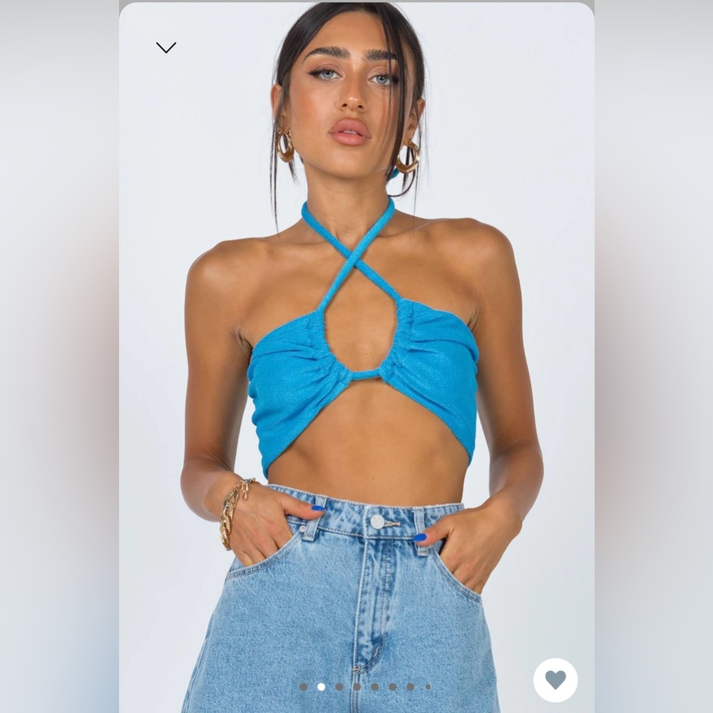 clarke top blue